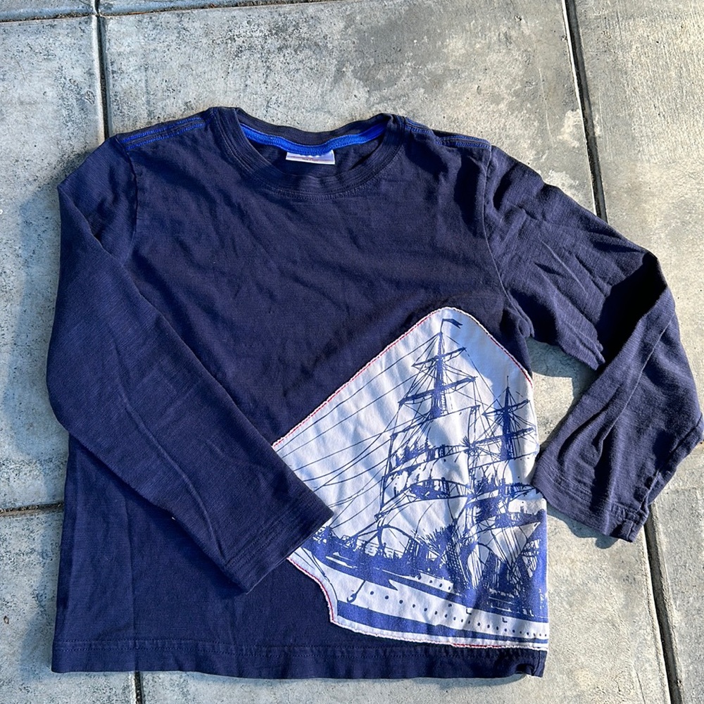 Hanna Andersson Long Sleeve Graphic Tee